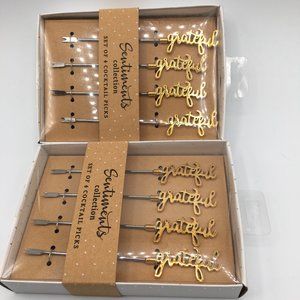 Grateful cocktail picks - NWT